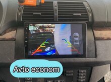 "BMW X5" android monitoru