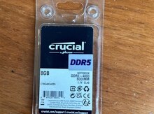 Noutbuk üçün RAM "Crucial 8 GB DDR5"