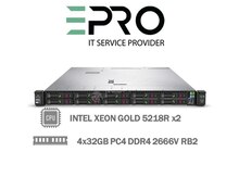 HPE DL360 G10|Gold 5218Rx2|128GB|500W|HP Gen10 8SFF 1U server proliant