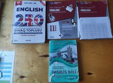 "İngilis dili" test toplusu, sınaq toplusu, kurikulum lüğəti ilə
