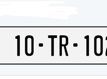 Avtomobil qeydiyyat nişanı - 10-TR-102