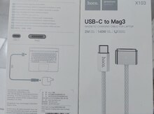 Macbook type-c mag3 sart kabeli Hoco x103
