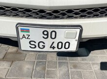 Avtomobil qeydiyyat nişanı - 90-SG-400