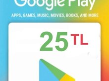 Google Play Cod 25 tl