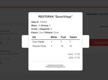 Restoranlar üçün "QrCode"menu proqramı
