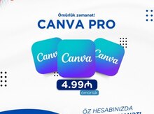 "Canva Pro" səhifəsi