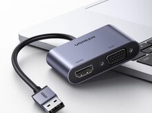 20518 UGREEN USB 3.0 TO HDMI / VGA CONVERTER CM449
