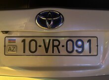 Avtomobil qeydiyyat nişanı - 10-VR-091