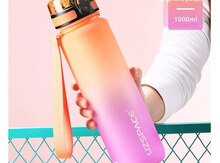 "UZSPACE 1000 ml" sport narıncı-bənövşəyi su qabı