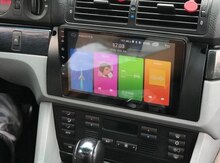 "BMW 39" android monitoru 