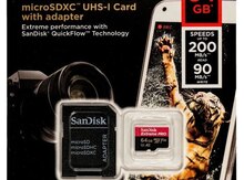 Mikro kart "SanDisk Extreme Plus 64GB"