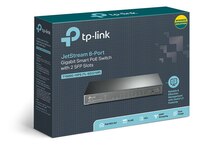 Şəbəkə avadanlığı "TP-link TL-SG2210P 8Port GIG Smart POE + 2SFP"