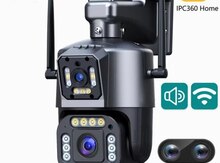 2 kameralı PTZ 360° çöl kamerası 5MP/4K