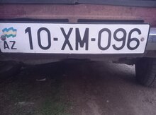Avtomobil qeydiyyat nişanı - 10-XM-096