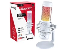 Mikrofon "HyperX Quadcast S White RGB"