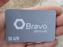 Hədiyyə kartı "Bravo 50azn"