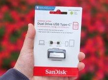 Flaş kart "Sandisk Type C 128 Gb Ultra Dual Usb 3.1"