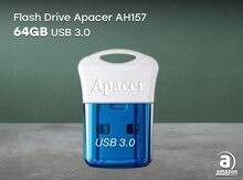 Flash Drive Apacer AH157 64GB USB 3.0 (AP64GAH157U-1) Blue