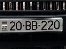Avtomobil qeydiyyat nişanı -20-BB-220
