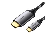 Görüntü kabeli "Ugreen USB-C to HDMI Male to Male Cable Aluminum Shell 1.5m"