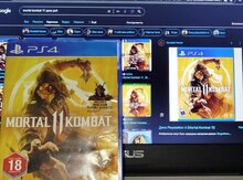 PS4 üçün "Mortal kombat 11" oyun diski