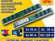 Operativ yaddaş "DDR2 2GB 800Mhz Kingston"