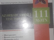 Azərbaycan dili Mətn toplsu 111 mətin
