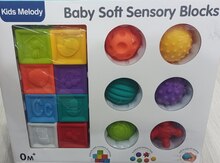 Сенсорные мячики для малышей 