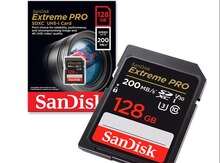 SD kart "SanDisk Extreme Plus 128GB SDXC"