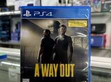 PS4 oyunu "A Way Out" oyun diski