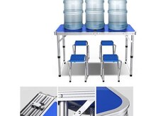 Yığılan piknik masası 