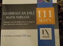 "Azərbaycan dili 111 mətn" toplusu