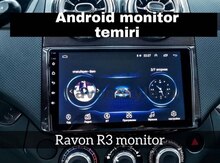Android monitorların və maqnitolaların təmiri