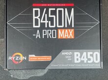 Ana plata "MSI B450M-A PRO MAX"