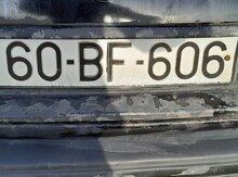 Avtomobil qeydiyyat nişanı -60-BF606