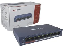 DS-3E0109P- EMB 8p Unmanaged POE SWITCH HIKVISION