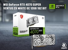 MSI GeForce RTX 4070 SUPER VENTUS 2X WHITE OC 12GB 192BIT