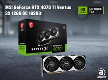 MSI GeForce RTX 4070 TI Ventus 3X 12GB OC 192Bit