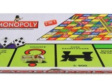 Masaüstü oyun "Monopoly 2 in 1 Paker Brothers"