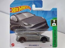 "Hot Wheels - Tesla Model Y" modeli
