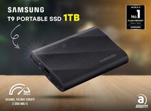 SSD "Samsung T9 1TB Portable USB 3.2 BLACK"