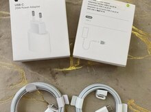 "Apple iPhone" adapteri və kabeli