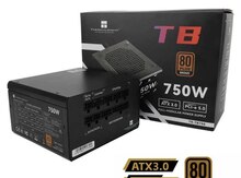Qida bloku "Thermalright 750W TR-TB750S 80+ Bronze Full Modular"
