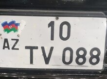 Avtomobil qeydiyyat nişanı - 10-TV-088