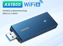 UGREEN AX1800 Dual-Band Adapter (Wi-Fi 6) CM499