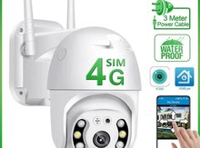 4G Sim kartli PTZ 360° kamera 