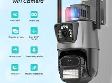 2 kamera 4G Sim kartlı PTZ 360° kamera 