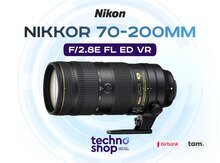Linza "Nikkor 70-200 mm f/2.8E FL ED VR"