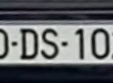 Avtomobil qeydiyyat nişanı "90-DS-102"