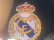 "Real Madrid" ikitərəfli plastik loqotip